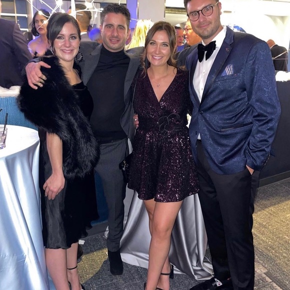 Zara Sparkly Event Dress - Picture 2 of 5